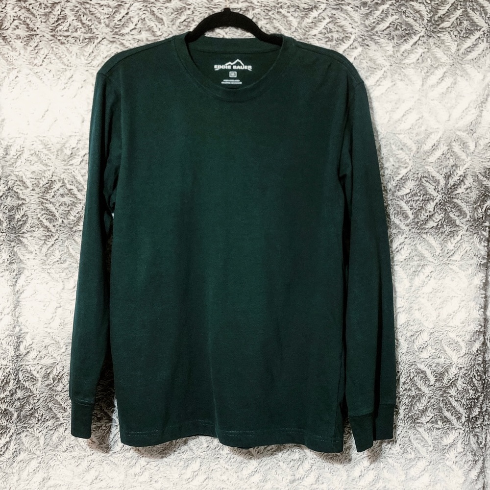 Men’s Eddie Bauer Long Sleeve Crew Neck Tee Shirt - Size Medium